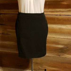 Banana Republic black pencil skirt